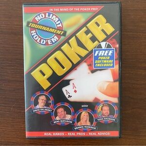 No Limit Texas Hold’em Poler Tournament DVD